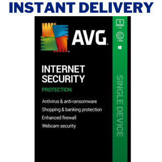 AVG Internet Security 2023 1 Device 1 Year 