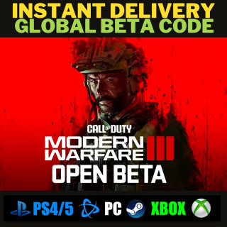 COD MW3 Early Beta Access Code - Call of Duty: Modern Warfare 3 MW III