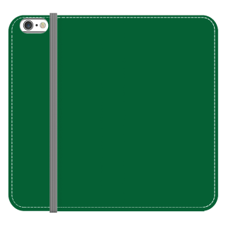iPhone 6S Sheath Folio -Rough Duality-Dark Green