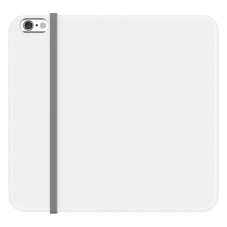 iPhone 6S Sheath Folio -Rough Duality-Light Grey